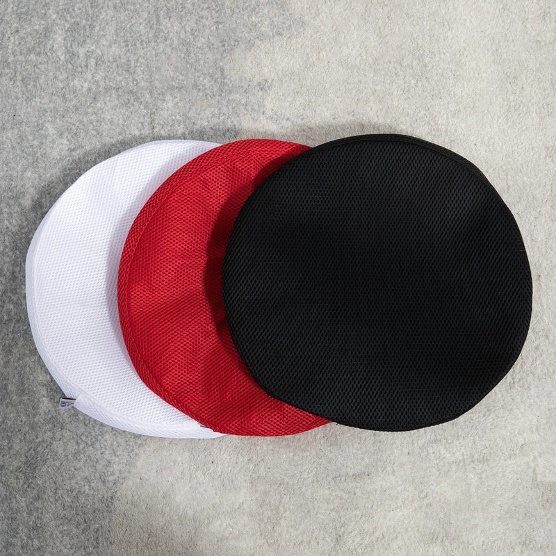 Black Salon Stool with Hydraulic Adjustable Height