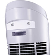 White 30" Oscillating Tower Fan: 3 Speeds, Ultra Slim Homcom