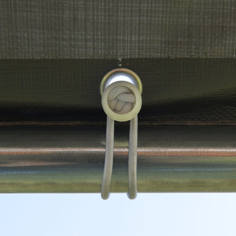 Outsunny 3 x 6m Heavy Duty Carport Garage Car Shelter Galvanized Steel Outdoor Open Canopy Tent Water UV Resistant Waterproof, Grey Outsunny