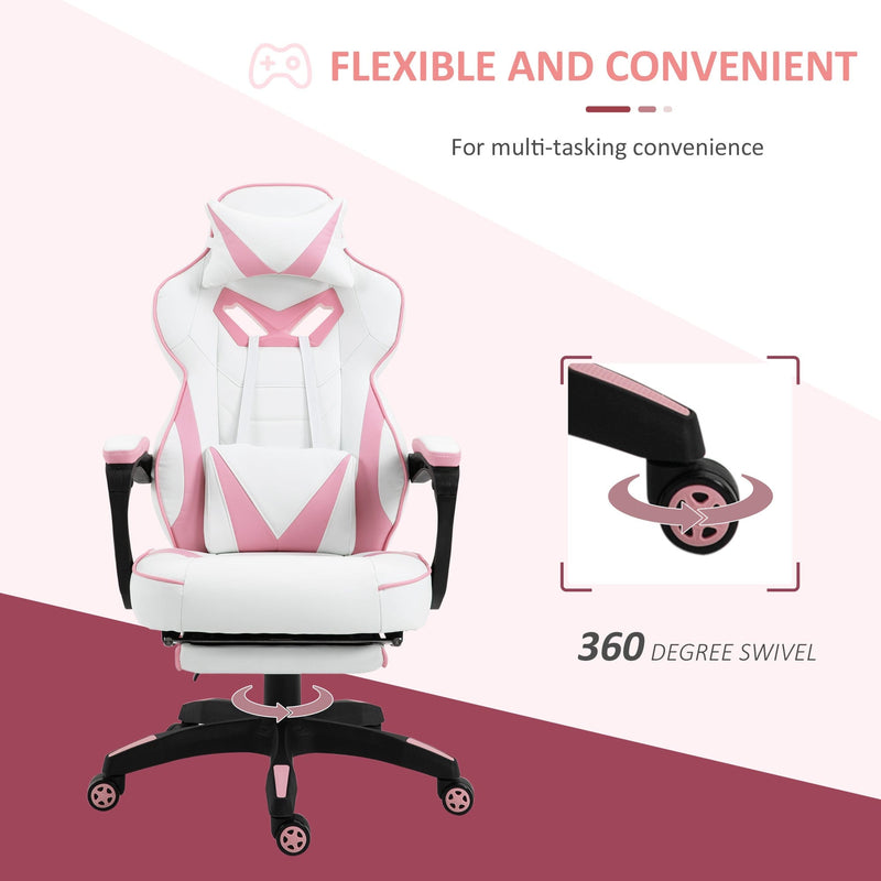 Racing Gaming Chair Pink