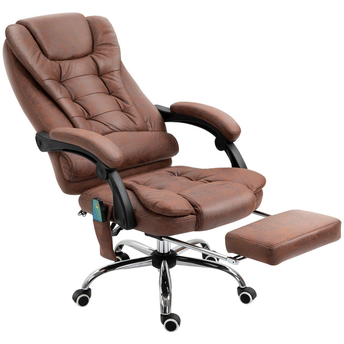 Massage Heated Office Chair, High-Back