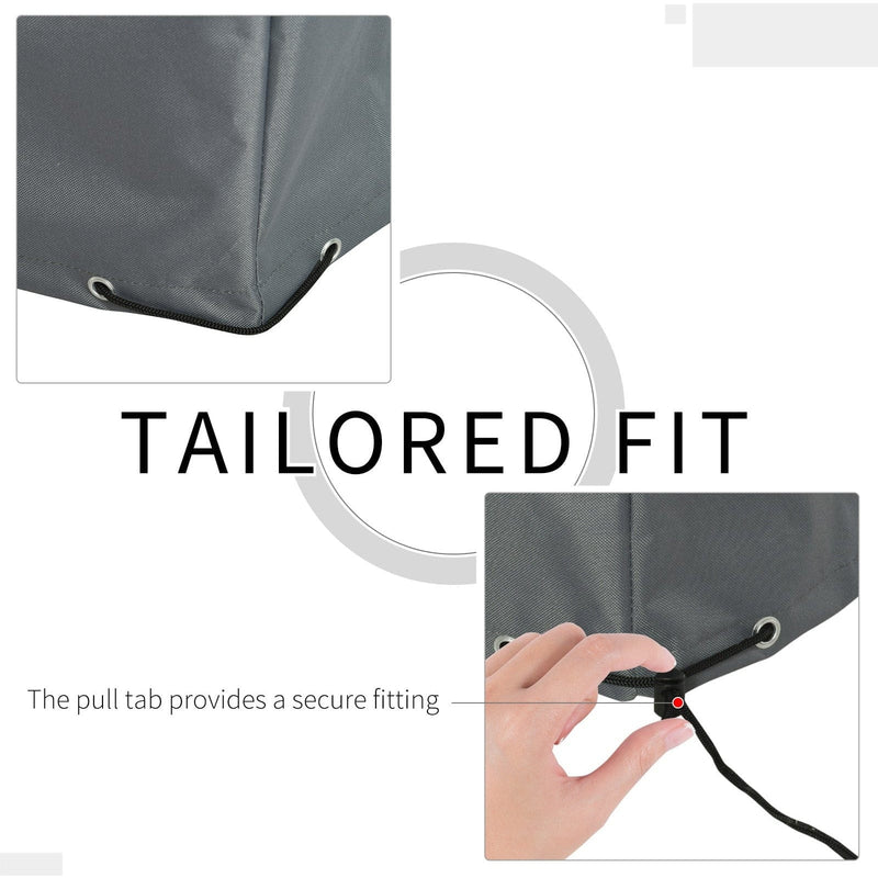 Waterproof Rattan Patio Furniture Covers - 200 x 73 x 35cm