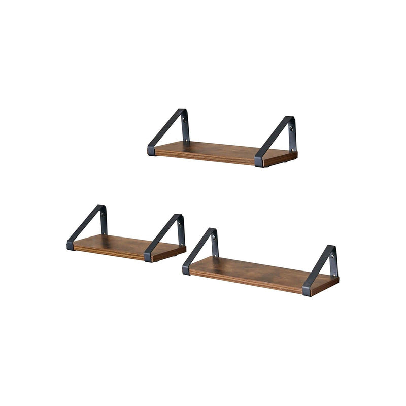 Vasagle Industrial Style Floating Shelves 3 Pack