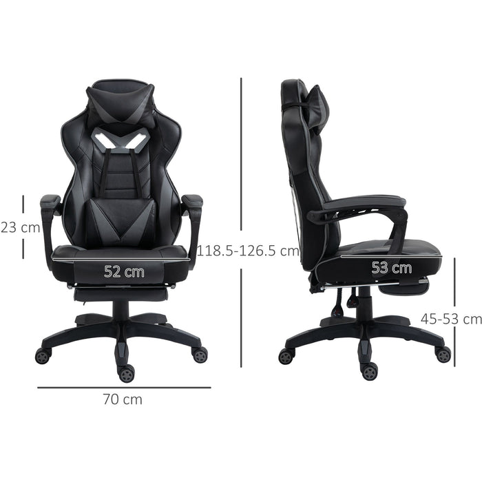 Racing Gaming Chair Grey