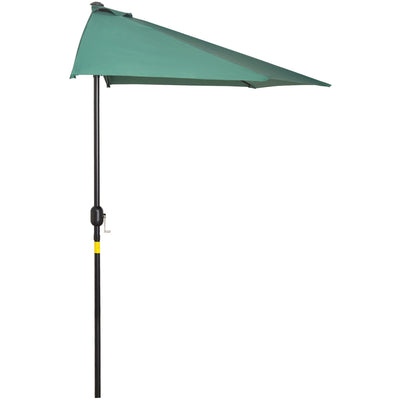 3m Half Parasol Umbrella - No Base Outsunny