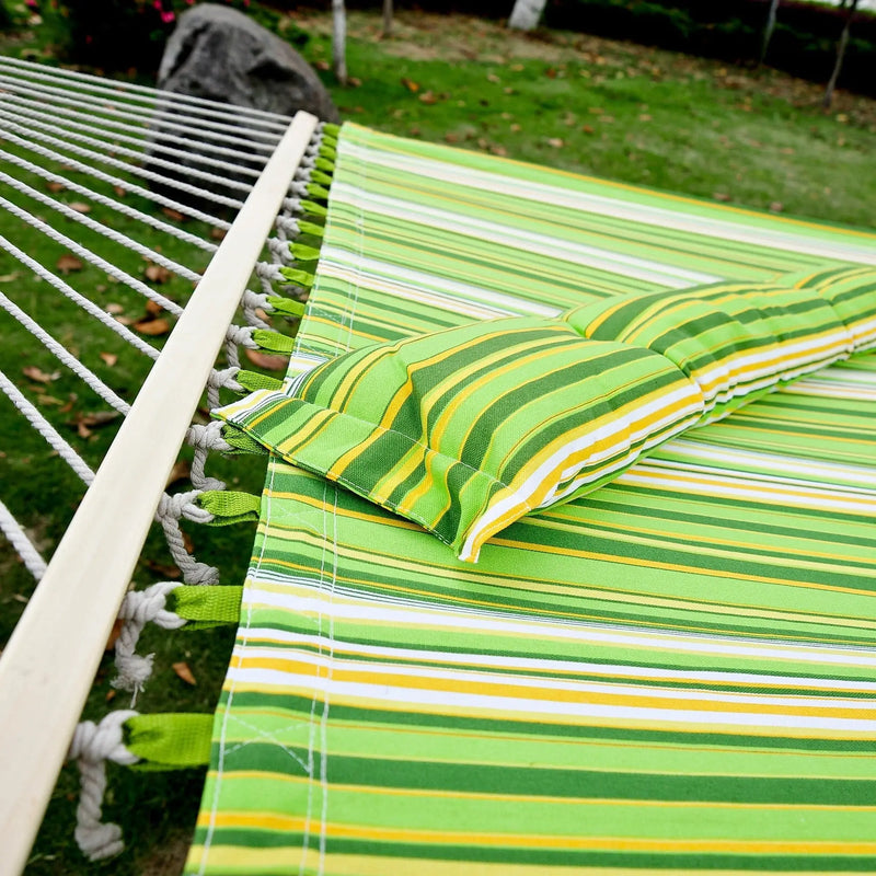 Camping Hammock, Outdoor Swing, 188Lx140W cm Outsunny