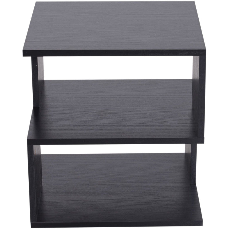 2 Tier Square Coffee Table with Storage