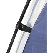 Dome Event Shelter, Garden Canopy, 3.5x3.5m, Grey/Blue Outsunny