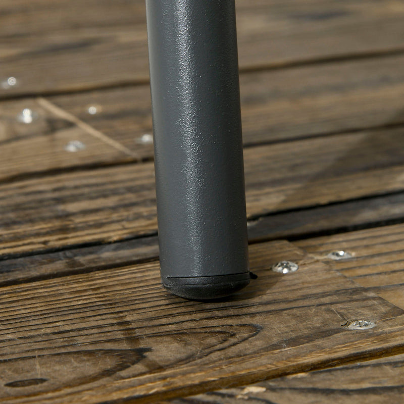 Foldable Rattan Egg Chair - Indoor/Outdoor - Grey/Black