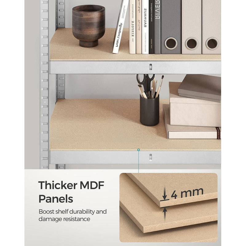 Metal Shelves For Garage 75x30x150cm Galvanised