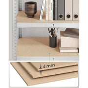 Songmics 2 Pack Metal Shelves For Shed Garage, 75x30x150cm Songmics
