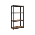 Songmics Garage Racking 40x80x160cm, Rustic Brown/Black Songmics
