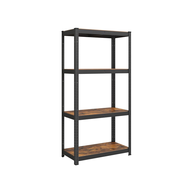 Songmics Garage Racking 40x80x160cm, Rustic Brown/Black