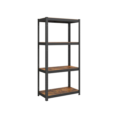 Songmics Garage Racking 40x80x160cm, Rustic Brown/Black Songmics