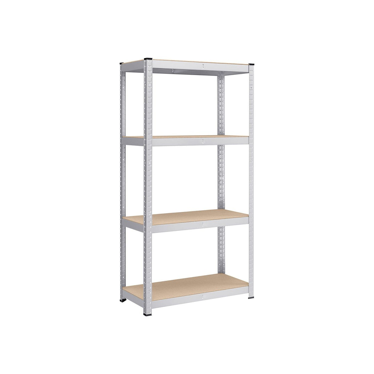 Small Silver Racking Shop Songmics Garage Racking 40x80x160cm Silver | Opal Retail