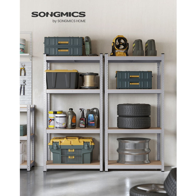 Songmics Garage Racking 40x80x160cm Silver