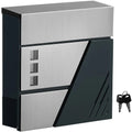Large Lockable Wall Mounted Letter Box by Songmics SONGMICS