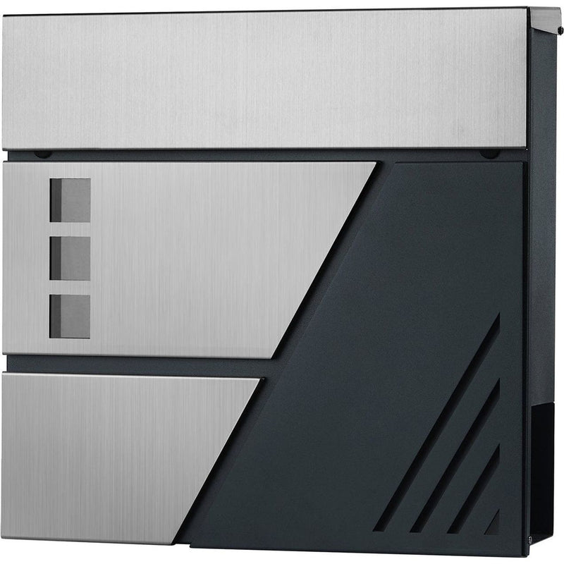 Large Lockable Wall Mounted Letter Box by Songmics