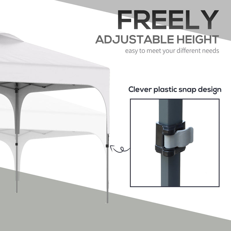 3x3 Pop Up Gazebo, Easy Setup, Leg Weights & Carrying Case