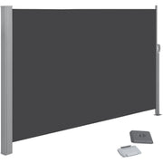 Grey Retractable Side Awning