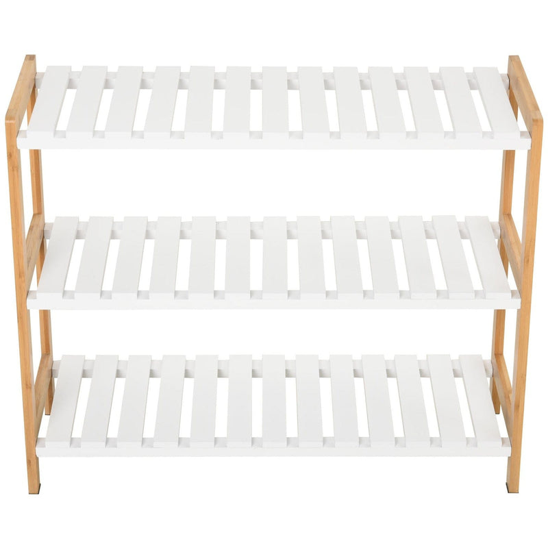3 Tier Wooden Shoe Rack