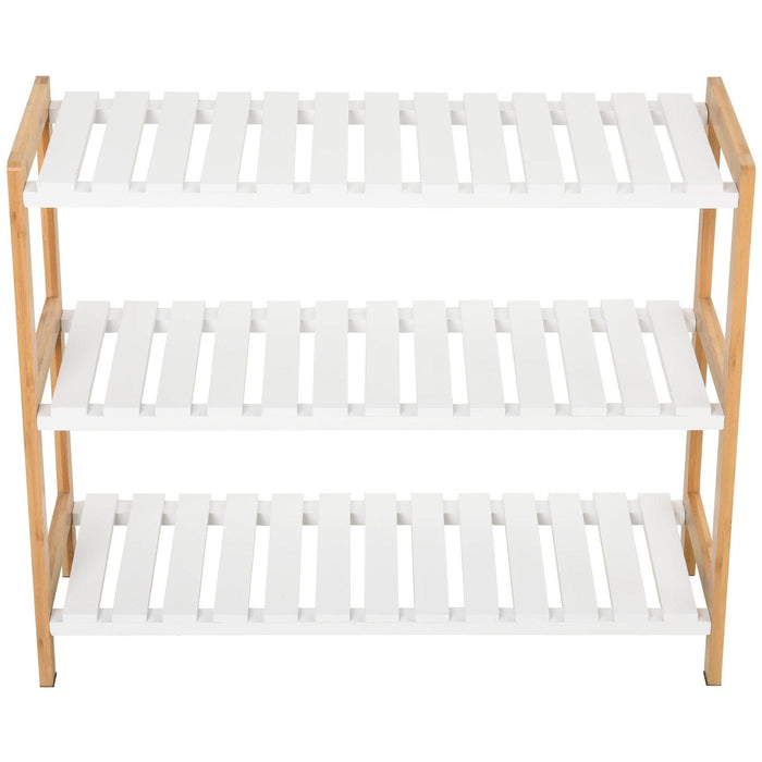 3 Tier Wooden Shoe Rack