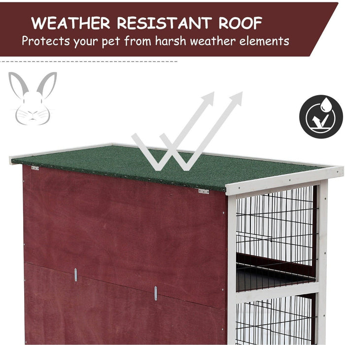 2 Tier Rabbit Hutch