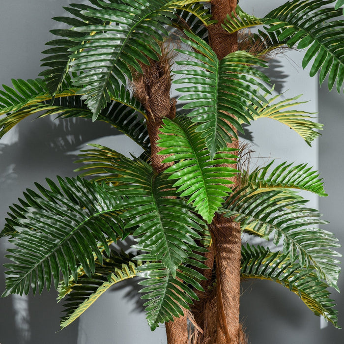 150cm Artificial Fern Tree, 36 Leaves, Indoor/Outdoor Décor