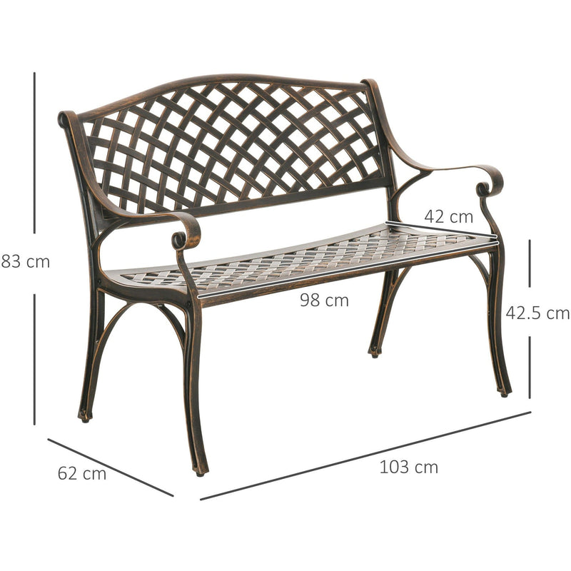 Cast Aluminium Bench