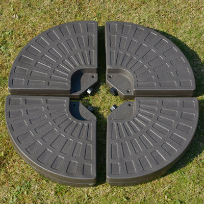 100kg Heavy Duty Cantilever Parasol Base Outsunny