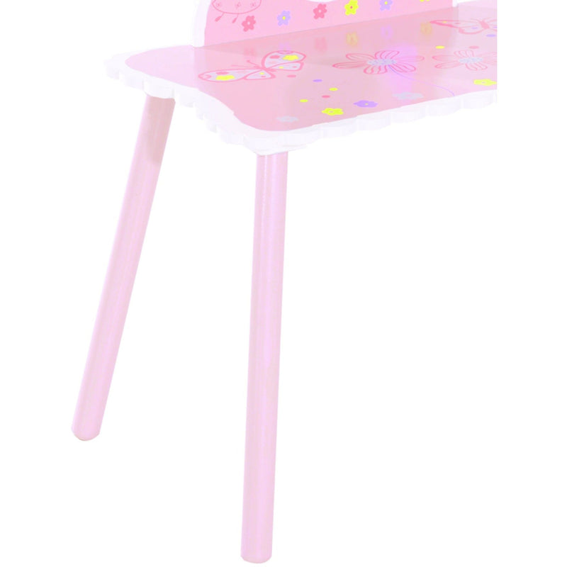 Childrens Dressing Table With Mirror, Fairy Theme