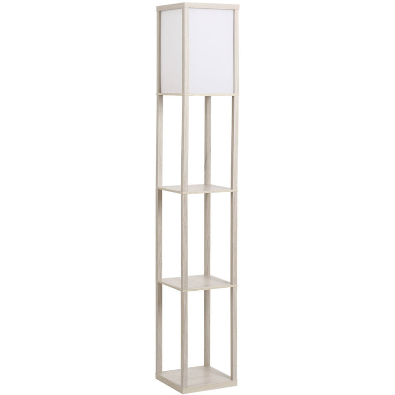 Floor Lamp With Shelves