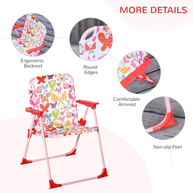 Kids Colour Stripes Picnic Set with Parasol