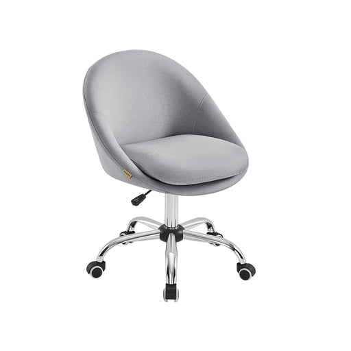 Grey Desk Chair With Wheels