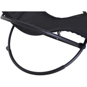 Grey Orbital Rocking Zero Gravity Chair Outsunny