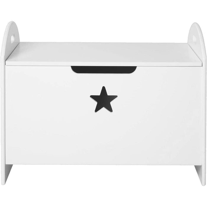 White Wooden Toy Box