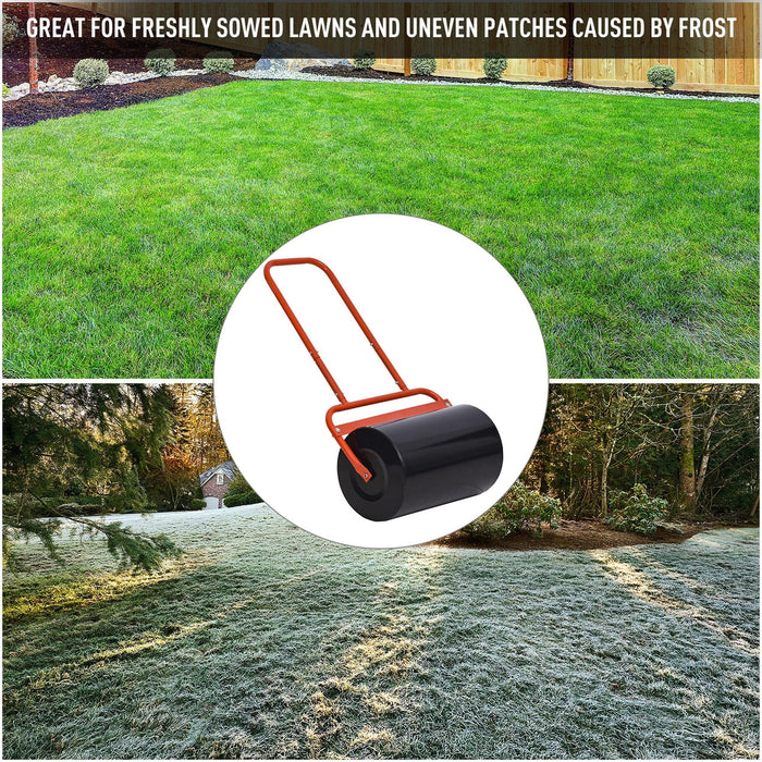 Push/Tow Lawn Roller, 38L Sand or Water