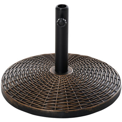 25kg Antique Bronze Parasol Base Outsunny