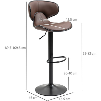 Bar Stools For Kitchen Island Homcom