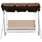 3 Seater Swing Chair Outsunny
