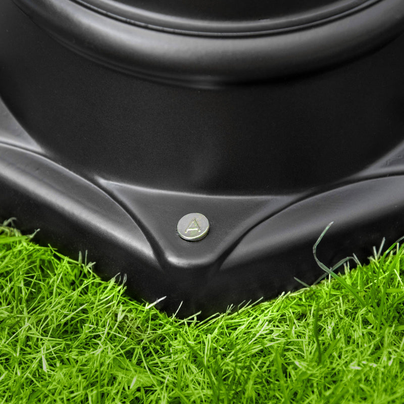 LED Solar Garden Lamp Post with PIR Sensor - 2.4 m