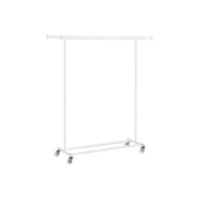 Songmics Hanging Garment Rack on Wheels, White Songmics