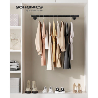 Songmics Clothes Rack Wall Mount, Pack of 2 Songmics