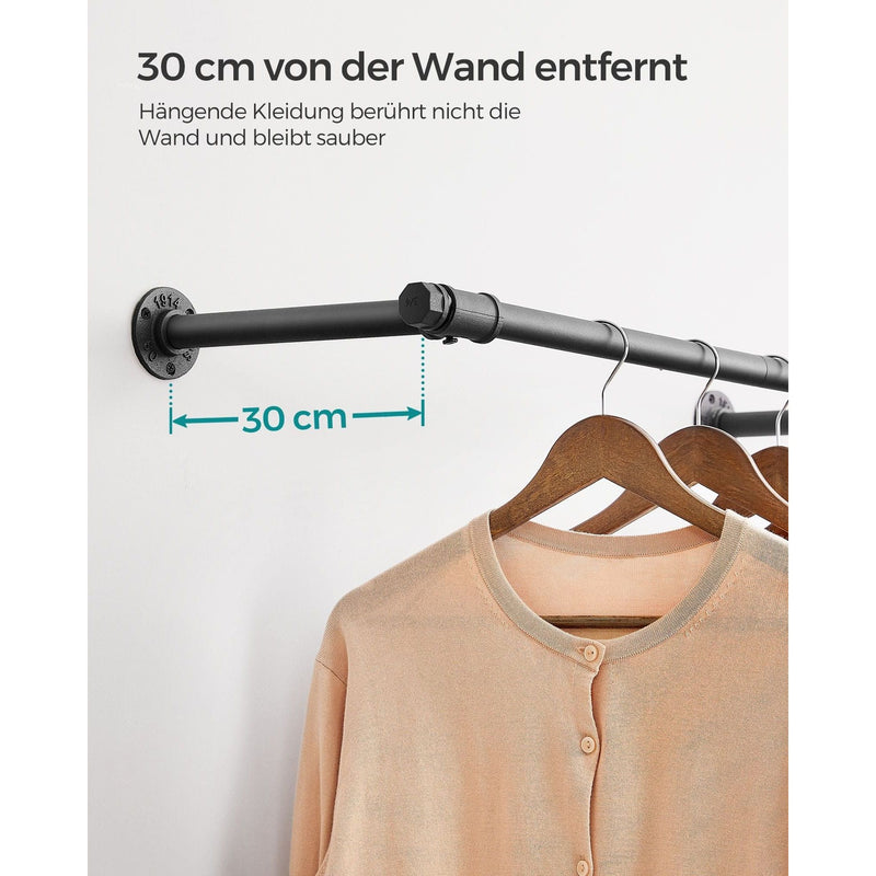 Songmics Clothes Rack Wall Mount, Pack of 2