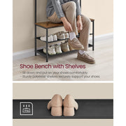 Vasagle Coat Rack With Seat