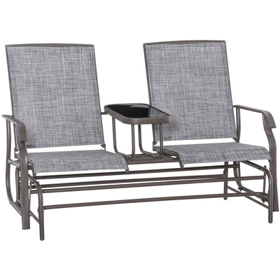 Garden Love Seat Outsunny