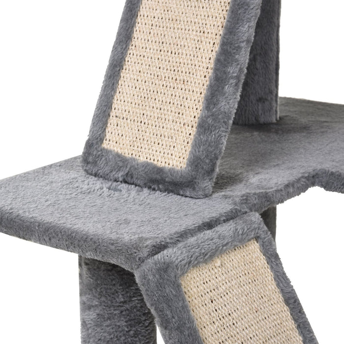 51" Cat Tree Tower, Condo, Scratching Posts, Ladders, Toys