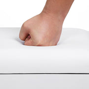 Vasagle White Cushioned Shoe Storage Bench With Hidden Compartment For Keys - Stylish and organised entryway 