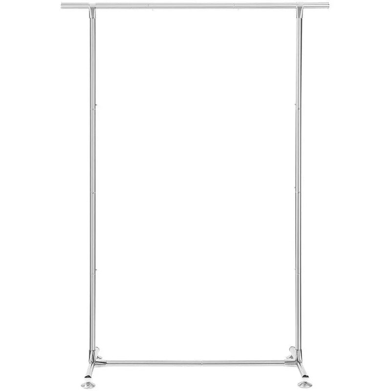 Clothes Hanging Rail Garment Rack, Silver SONGMICS