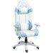 Homcom Gaming Chair Light Blue